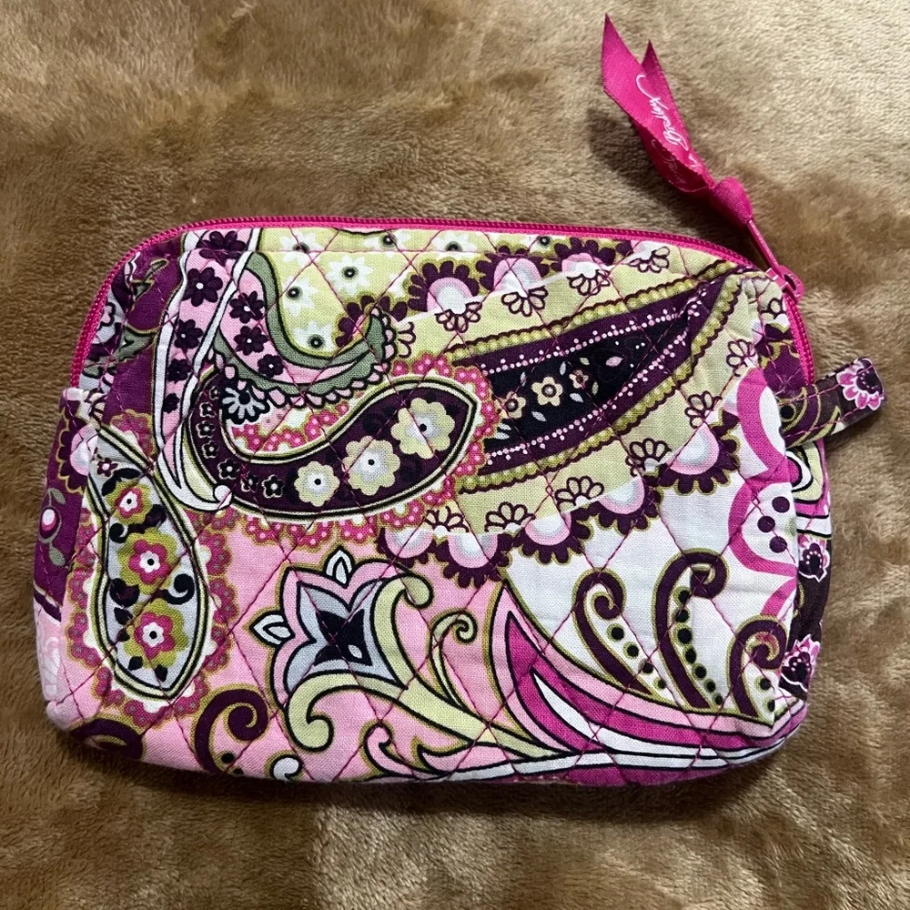 Vera Bradley Multicolor Floral Cosmetic Bag